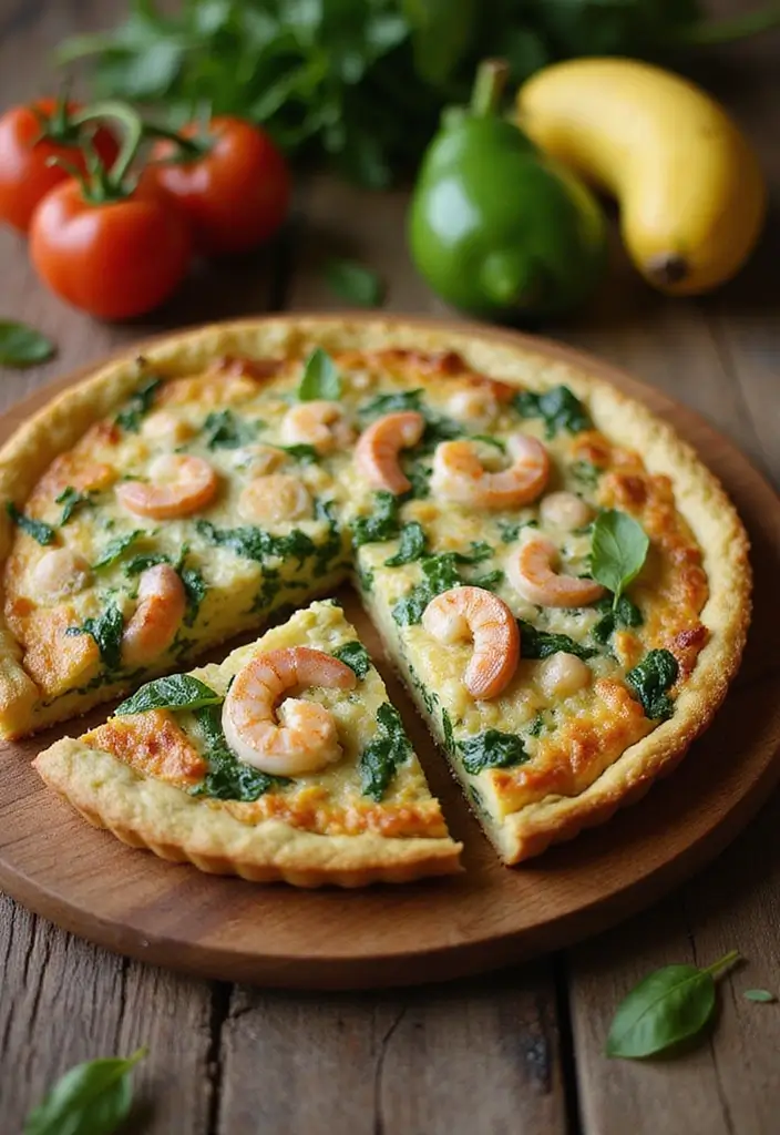 25 Recipes Using Seafood Broth for Richer Flavor 153 25 Recipes Using Seafood Broth for Richer Flavor - 25. Seafood and Spinach Frittata