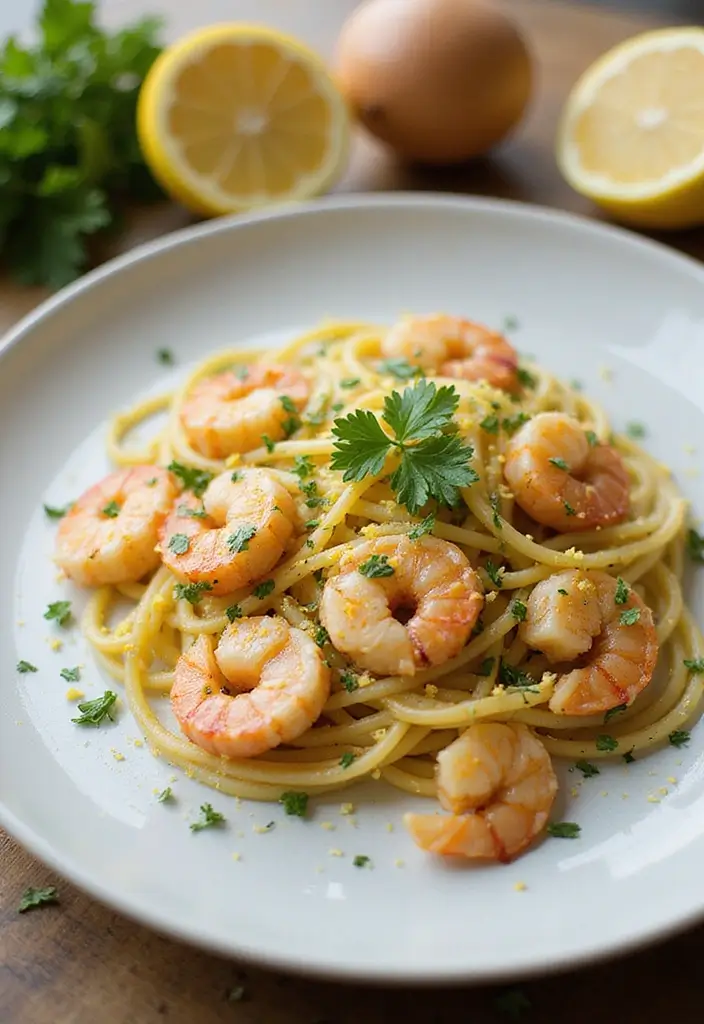 25 Recipes Using Seafood Broth for Richer Flavor 50 25 Recipes Using Seafood Broth for Richer Flavor - 8. Lemon Garlic Seafood Pasta