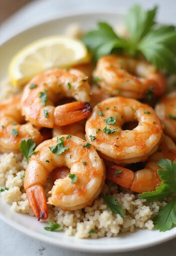 25 Rice and Seafood Recipes for Quick Weeknight Dinners 88 25 Rice and Seafood Recipes for Quick Weeknight Dinners - 14. Lemon Herb Grilled Shrimp and Rice