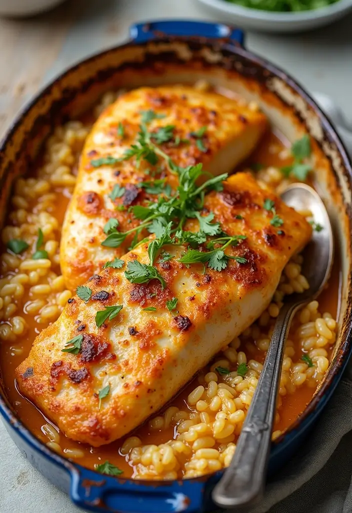 25 Rice and Seafood Recipes for Quick Weeknight Dinners 144 25 Rice and Seafood Recipes for Quick Weeknight Dinners - 24. Zesty Fish and Rice Bake