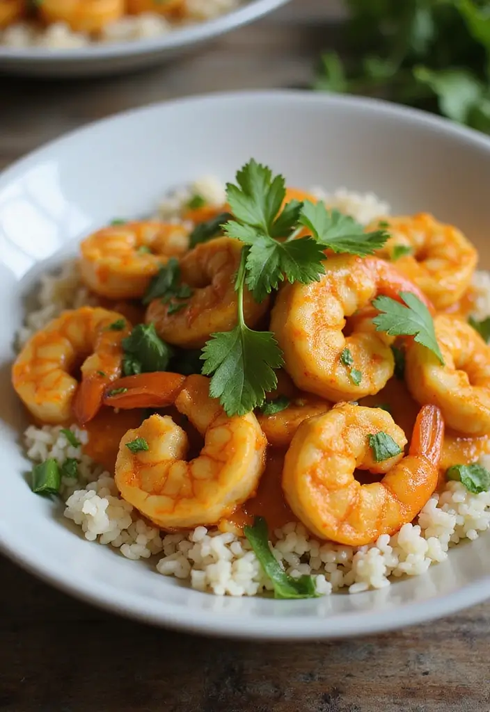 25 Rice and Seafood Recipes for Quick Weeknight Dinners 151 25 Rice and Seafood Recipes for Quick Weeknight Dinners - 25. Thai Coconut Curry Shrimp Rice