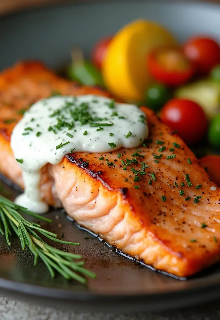 25 Seafood Comfort Food Recipes for Cozy Nights In 54 25 Seafood Comfort Food Recipes for Cozy Nights In - 10. Baked Salmon with Dill Sauce