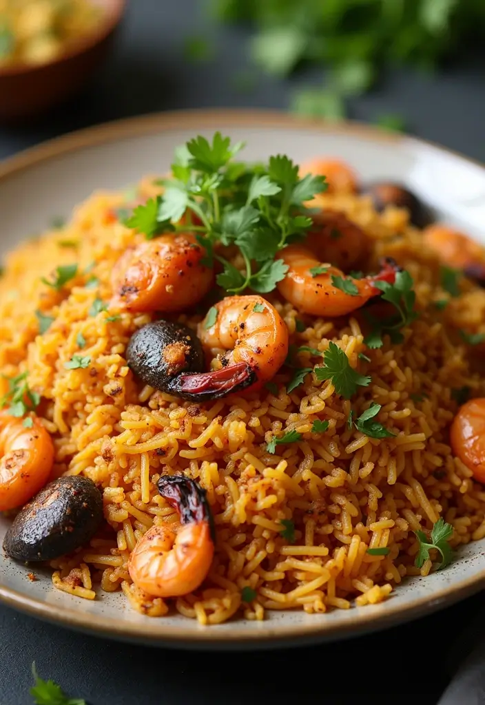 25 Seafood Comfort Food Recipes for Cozy Nights In 100 25 Seafood Comfort Food Recipes for Cozy Nights In - 18. Seafood Biryani