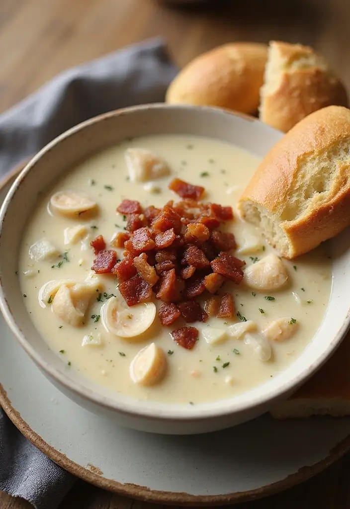 25 Seafood Comfort Food Recipes for Cozy Nights In 18 25 Seafood Comfort Food Recipes for Cozy Nights In - 4. Clam Chowder