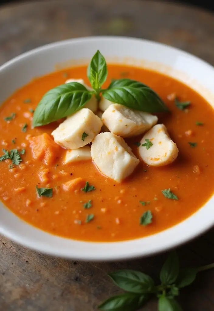 25 Seafood Comfort Food Recipes for Cozy Nights In 51 25 Seafood Comfort Food Recipes for Cozy Nights In - 9. Creamy Tomato Bisque with Crab