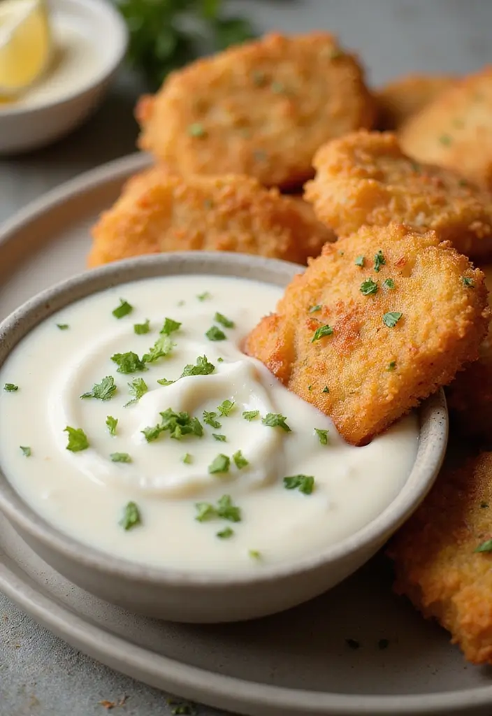 25 Seafood Dipping Sauce Recipes to Elevate Any Dish 96 25 Seafood Dipping Sauce Recipes to Elevate Any Dish - 16. Garlic Parmesan Sauce
