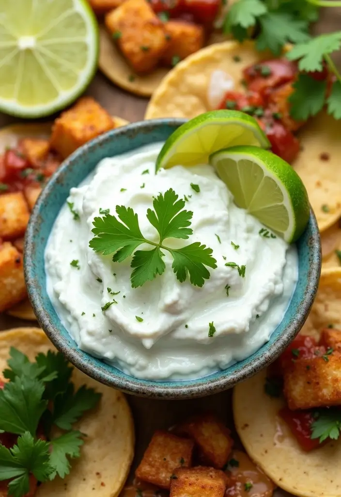 25 Seafood Dipping Sauce Recipes to Elevate Any Dish 22 25 Seafood Dipping Sauce Recipes to Elevate Any Dish - 4. Cilantro Lime Dip