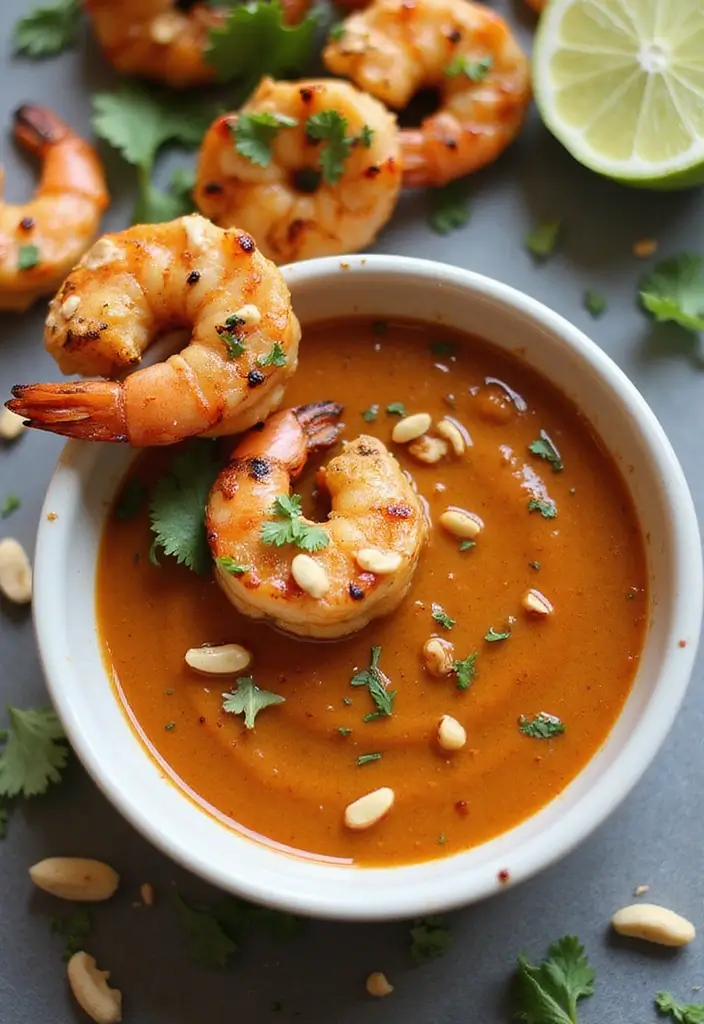 25 Seafood Dipping Sauce Recipes to Elevate Any Dish 34 25 Seafood Dipping Sauce Recipes to Elevate Any Dish - 6. Spicy Peanut Sauce