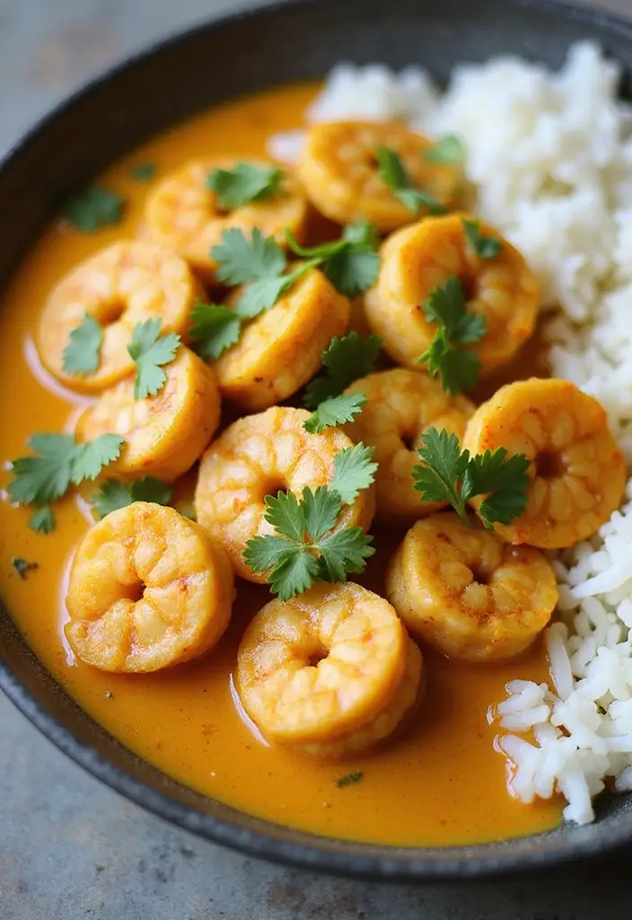 25 Seafood Dish Recipes Perfect for Home Cooks - 15. Coconut Curry Shrimp