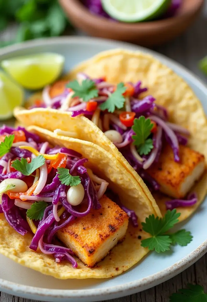 25 Seafood Dish Recipes Perfect for Home Cooks - 6. Fish Tacos with Cabbage Slaw