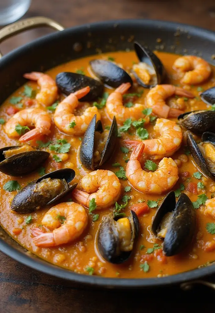 25 Seafood Dish Recipes Perfect for Home Cooks - 8. Seafood Paella