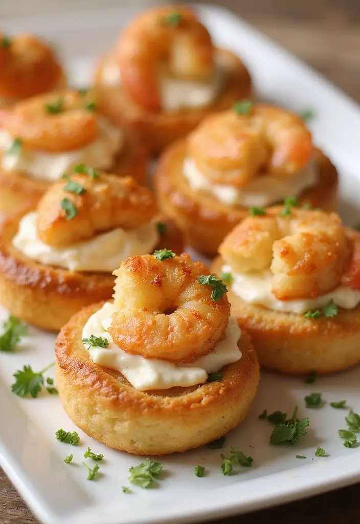 25 Seafood Puff Pastry Recipes That Impress Every Guest 1 25 Seafood Puff Pastry Recipes That Impress Every Guest - 1. Shrimp and Cream Cheese Puffs