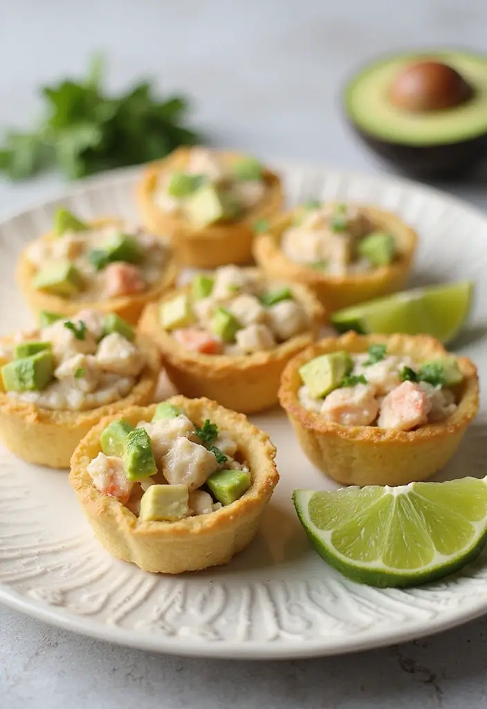 25 Seafood Puff Pastry Recipes That Impress Every Guest 6 25 Seafood Puff Pastry Recipes That Impress Every Guest - 2. Crab and Avocado Pastry Cups