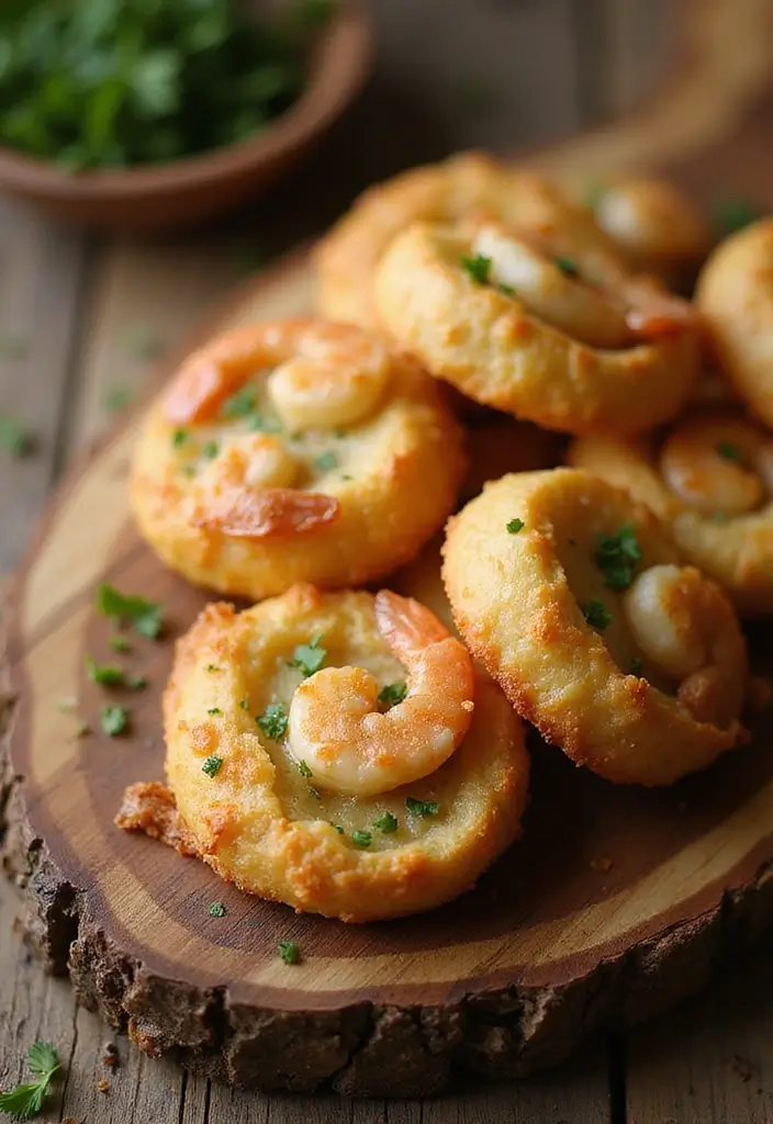 25 Seafood Puff Pastry Recipes That Impress Every Guest 53 25 Seafood Puff Pastry Recipes That Impress Every Guest - 9. Garlic Butter Shrimp Puffs