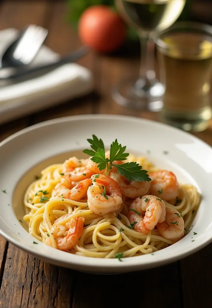 25 Seafood Recipes for a Crowd That Are Easy to Serve 1 25 Seafood Recipes for a Crowd That Are Easy to Serve - 1. Creamy Shrimp Pasta
