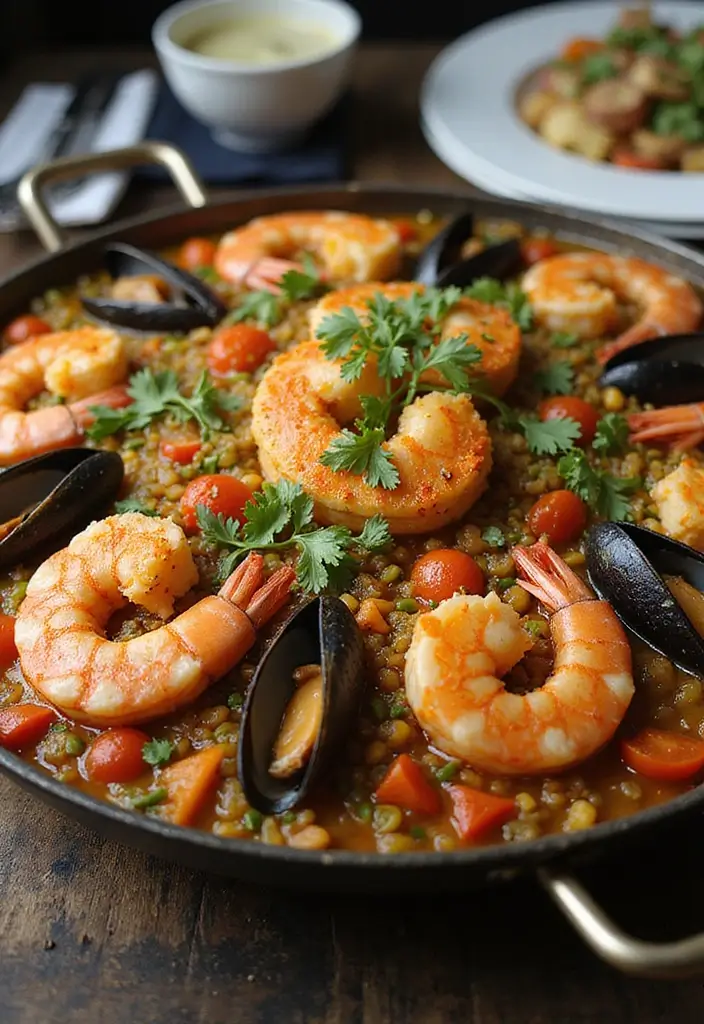 25 Seafood Recipes for a Crowd That Are Easy to Serve 62 25 Seafood Recipes for a Crowd That Are Easy to Serve - 12. Seafood Paella