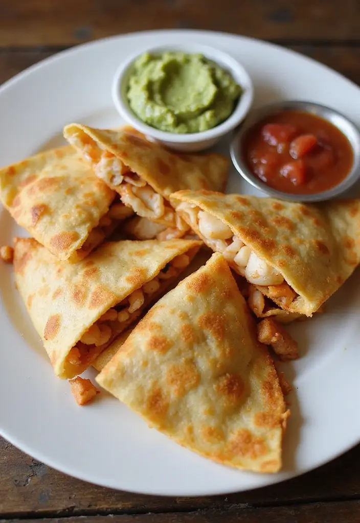 25 Seafood Recipes for a Crowd That Are Easy to Serve 119 25 Seafood Recipes for a Crowd That Are Easy to Serve - 21. Seafood Quesadillas