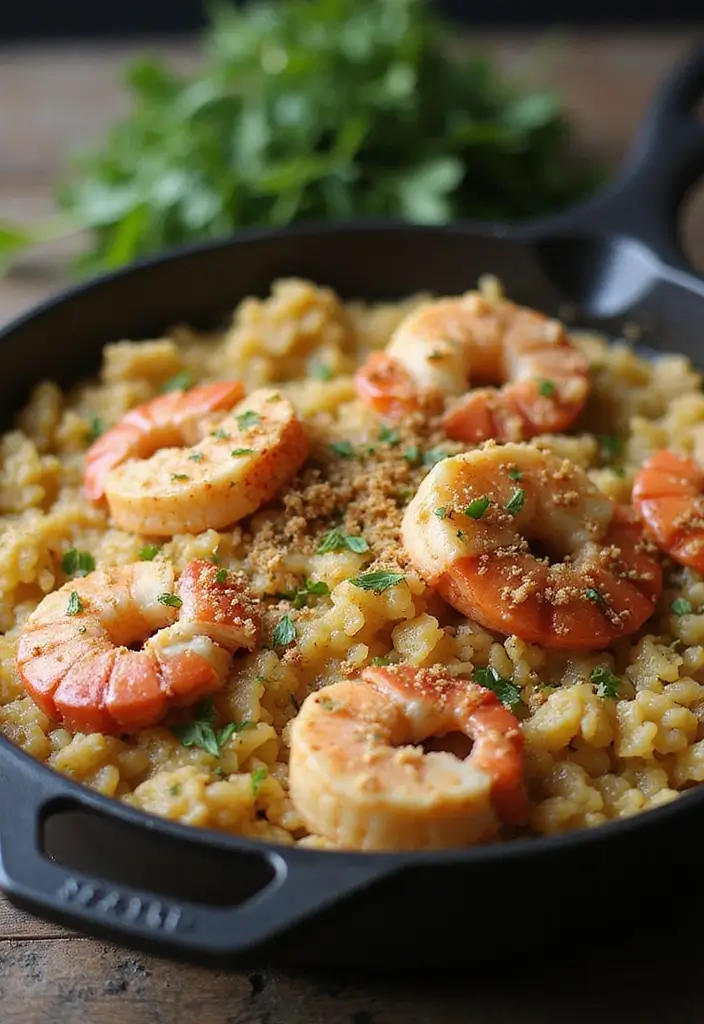 25+ Seafood and Rice Casserole Recipes for Family Meals - 22. Creamy Lobster Rice Casserole