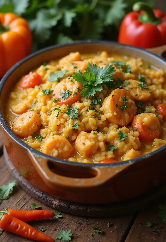 25+ Seafood and Rice Casserole Recipes for Family Meals - 5. Cajun Seafood Rice Casserole