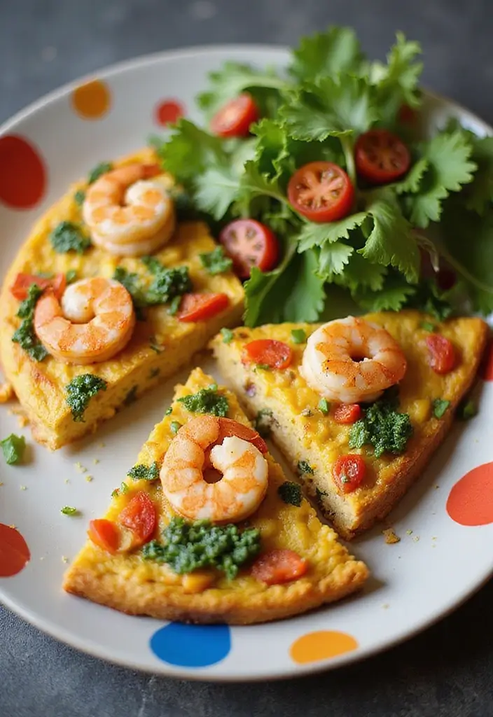 25+ Seafood and Vegetable Recipes for Balanced Meals 122 25+ Seafood and Vegetable Recipes for Balanced Meals - 20. Shrimp and Vegetable Frittata