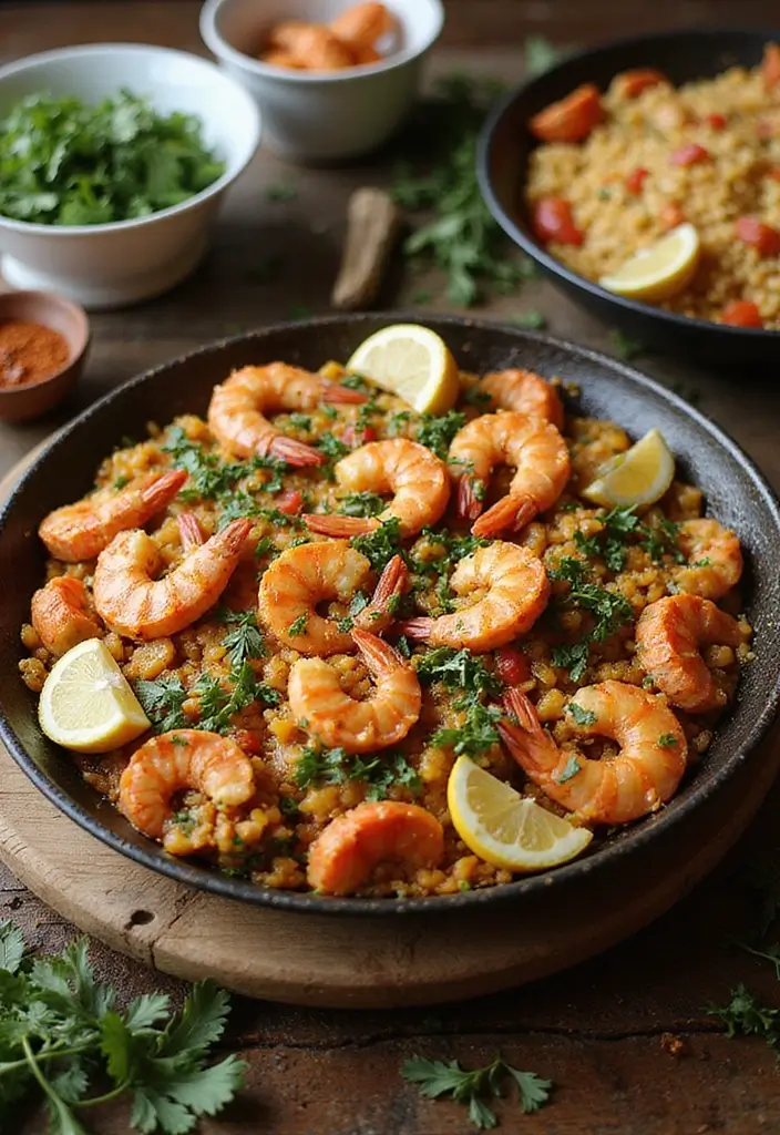 25+ Seafood and Vegetable Recipes for Balanced Meals 25 25+ Seafood and Vegetable Recipes for Balanced Meals - 5. Vegetable and Seafood Paella