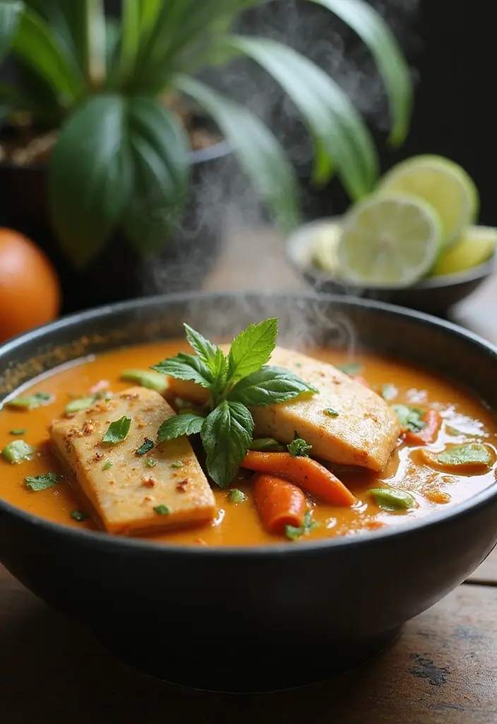25+ Seafood and Vegetable Recipes for Balanced Meals 37 25+ Seafood and Vegetable Recipes for Balanced Meals - 7. Thai Coconut Curry with Fish and Veggies