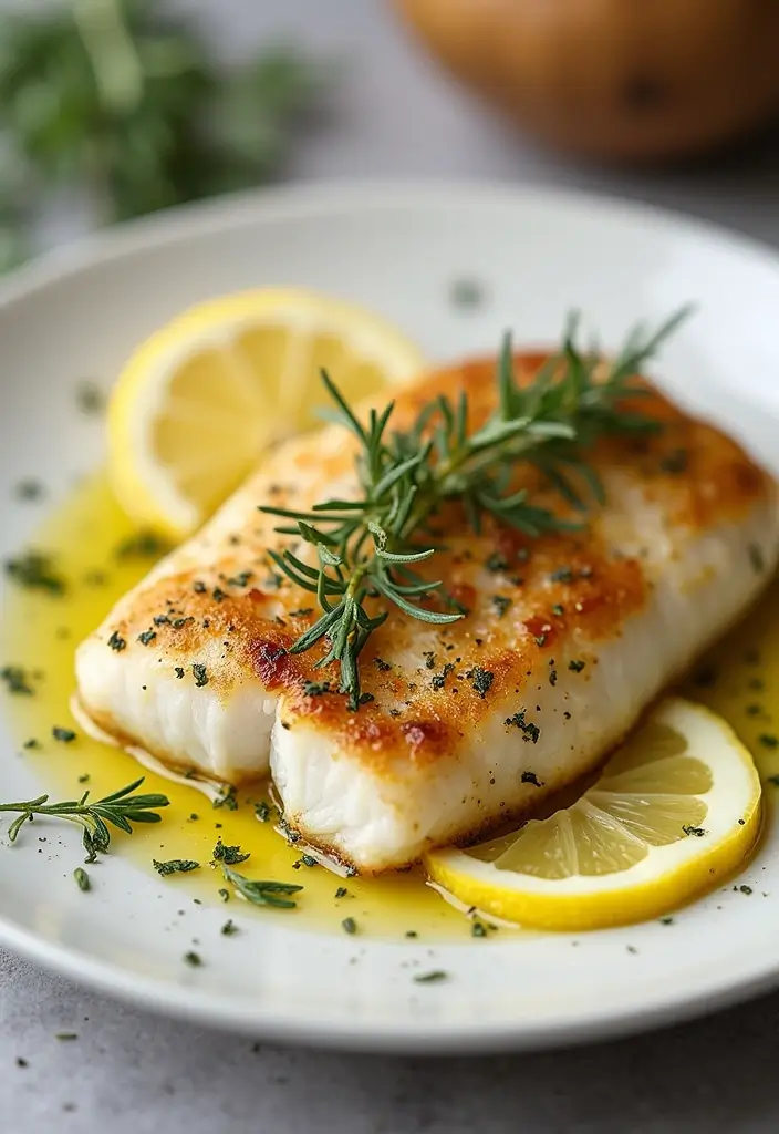 26 Low Cholesterol Seafood Recipes for Smarter Eating 87 26 Low Cholesterol Seafood Recipes for Smarter Eating - 15. Lemon Herb Baked Tilapia
