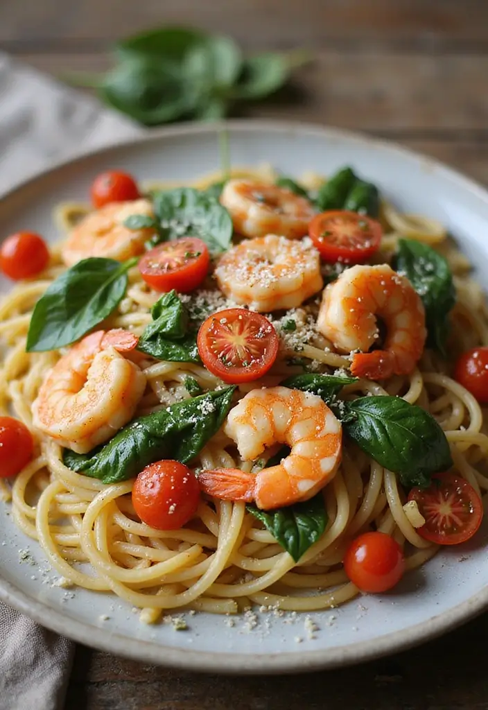 26 Low Cholesterol Seafood Recipes for Smarter Eating 101 26 Low Cholesterol Seafood Recipes for Smarter Eating - 17. Mediterranean Shrimp Pasta