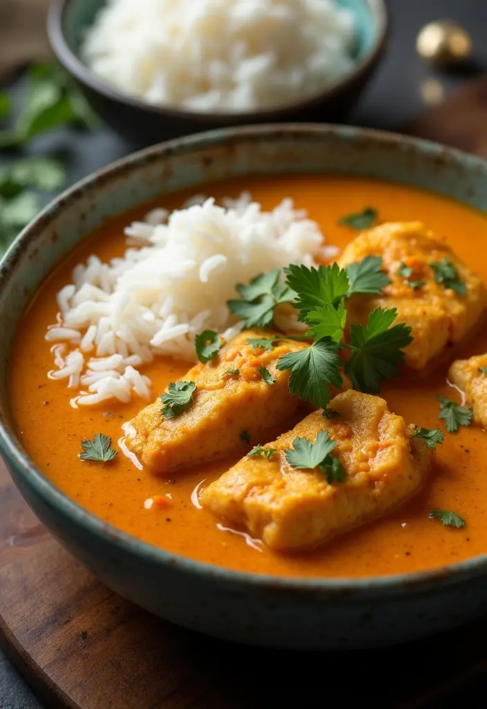 26 Low Cholesterol Seafood Recipes for Smarter Eating 148 26 Low Cholesterol Seafood Recipes for Smarter Eating - 24. Fish Curry with Coconut Milk