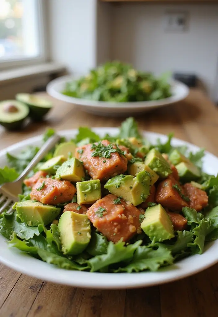 26 Low Cholesterol Seafood Recipes for Smarter Eating 13 26 Low Cholesterol Seafood Recipes for Smarter Eating - 3. Spicy Tuna Avocado Salad