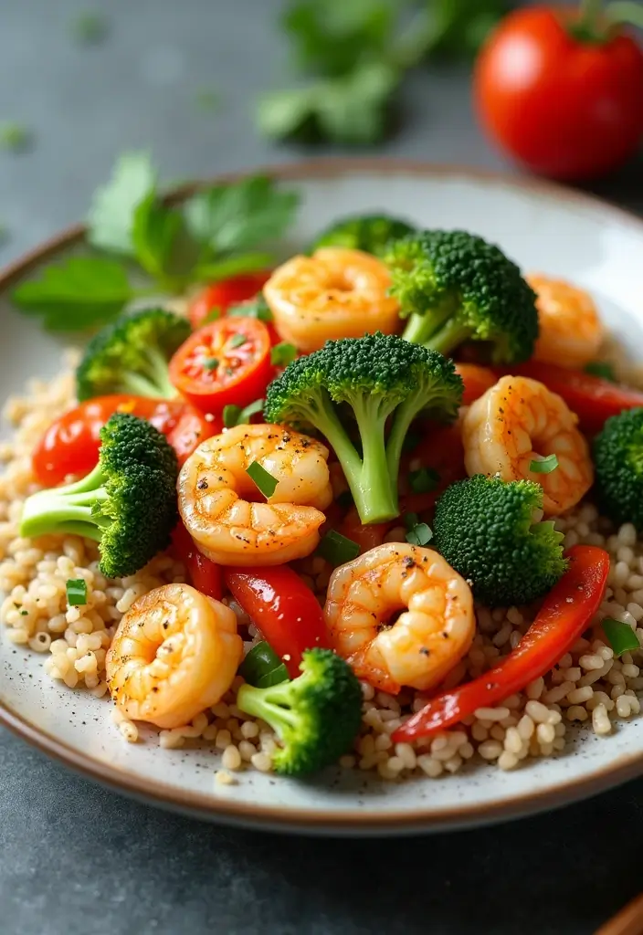 26 Low Cholesterol Seafood Recipes for Smarter Eating 49 26 Low Cholesterol Seafood Recipes for Smarter Eating - 9. Shrimp and Broccoli Stir-Fry