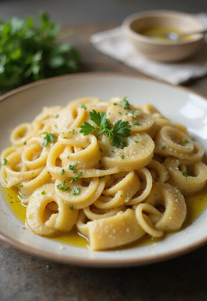 26 Mediterranean Diet Recipes with No Seafood Options - 22. Pasta with Garlic and Olive Oil