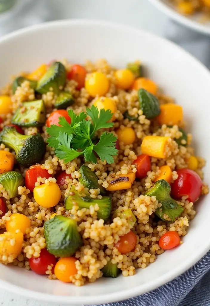 26 Mediterranean Diet Recipes with No Seafood Options - 4. Roasted Vegetable Couscous