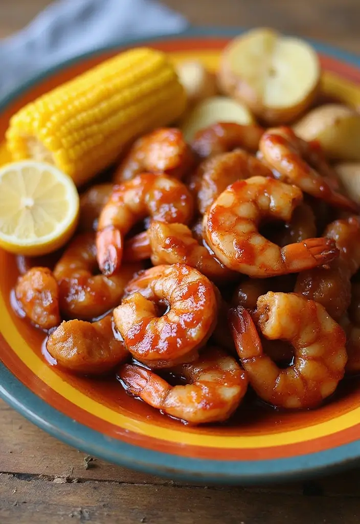 26 Seafood Boil Recipes and Sauces for Your Next Feast - 8. Southern Honey BBQ Shrimp Boil
