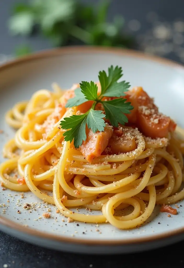 26 Sous Vide Seafood Recipes for Restaurant-Level Results 160 26 Sous Vide Seafood Recipes for Restaurant-Level Results - 26. Sous Vide Crab Linguine