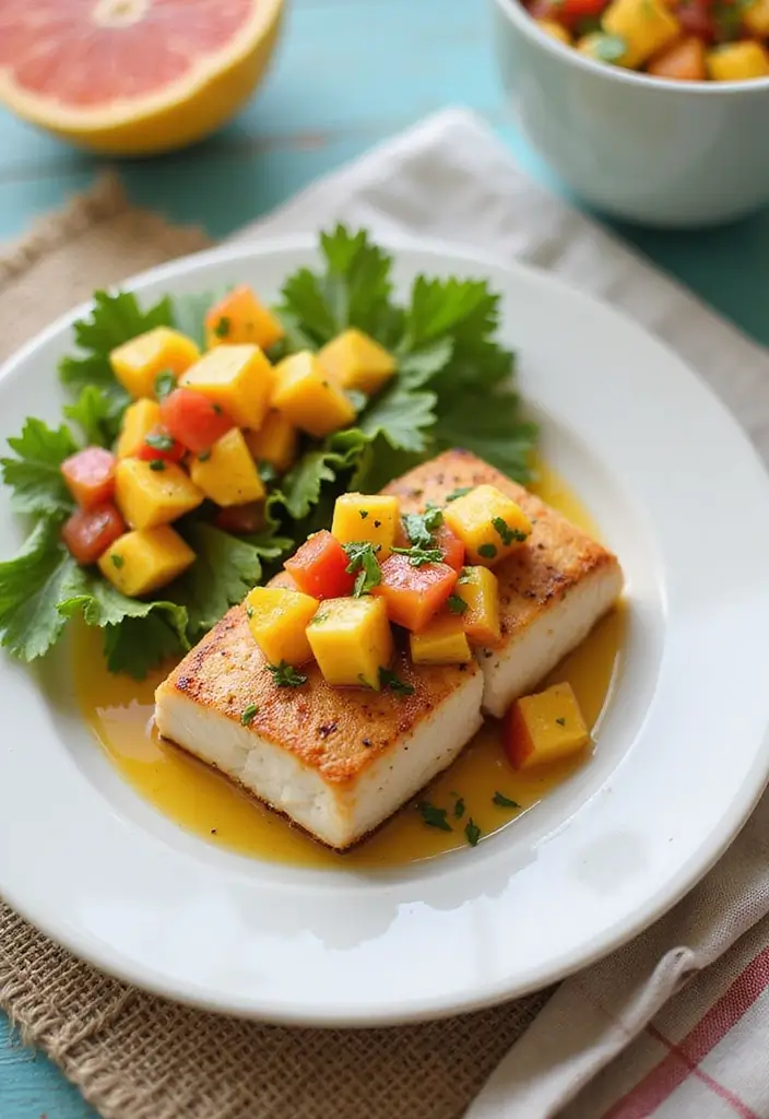 26 Sous Vide Seafood Recipes for Restaurant-Level Results 22 26 Sous Vide Seafood Recipes for Restaurant-Level Results - 4. Sous Vide Mahi Mahi with Mango Salsa