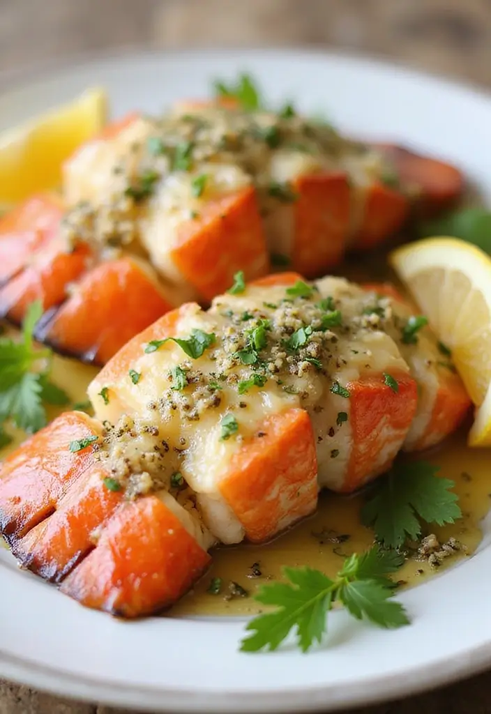 26 Sous Vide Seafood Recipes for Restaurant-Level Results 29 26 Sous Vide Seafood Recipes for Restaurant-Level Results - 5. Garlic Herb Butter Lobster Tails