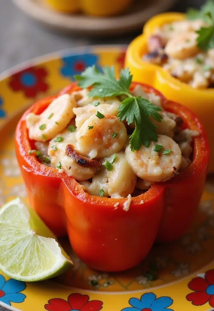 27 Aldi Seafood Mix Recipes That Taste Gourmet 97 27 Aldi Seafood Mix Recipes That Taste Gourmet - 15. Seafood Stuffed Peppers