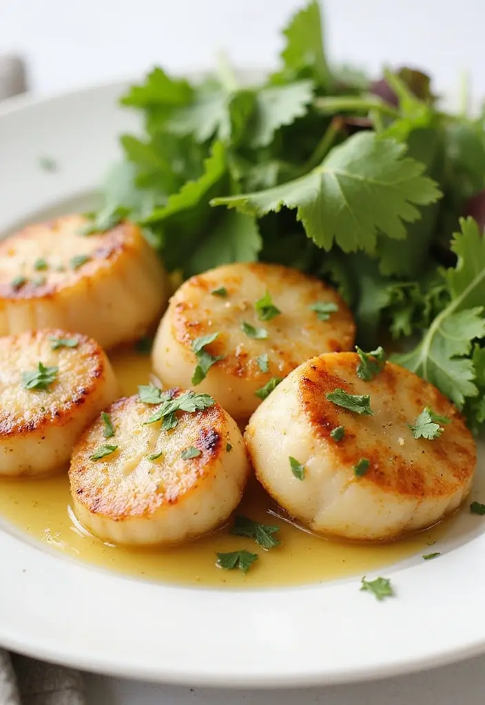 27 Easy Dinner Recipes Featuring Fresh Seafood 58 27 Easy Dinner Recipes Featuring Fresh Seafood - 10. Garlic Butter Scallops
