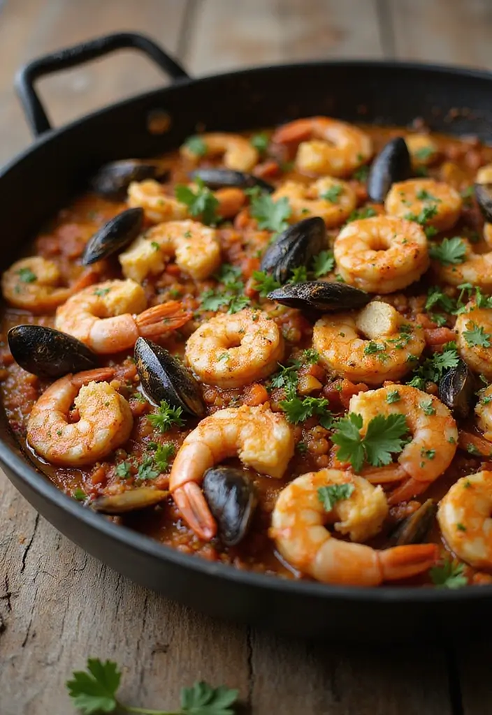 27 Easy Dinner Recipes Featuring Fresh Seafood 99 27 Easy Dinner Recipes Featuring Fresh Seafood - 17. Seafood Paella