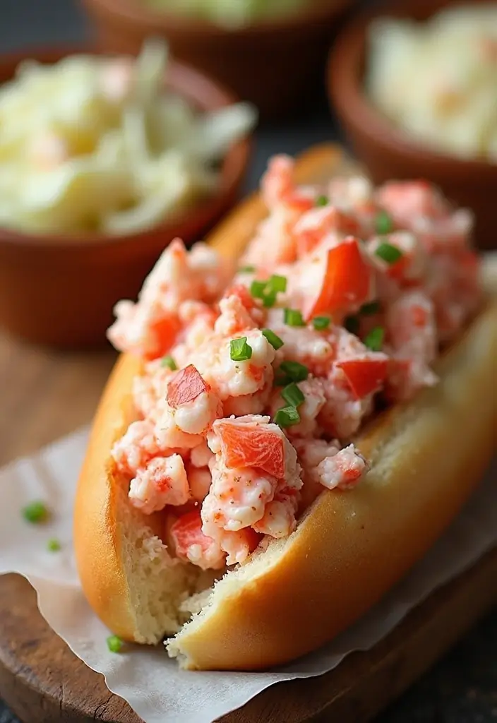 27 Easy Dinner Recipes Featuring Fresh Seafood 127 27 Easy Dinner Recipes Featuring Fresh Seafood - 21. Lobster Roll