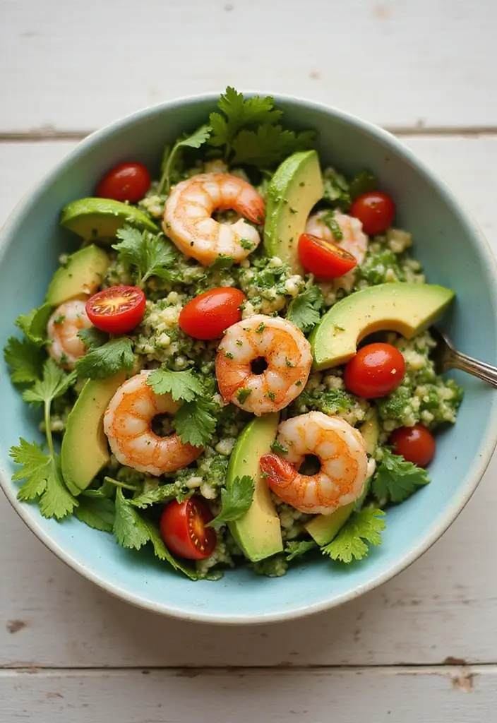 27 Easy Dinner Recipes Featuring Fresh Seafood 167 27 Easy Dinner Recipes Featuring Fresh Seafood - 27. Shrimp and Avocado Salad