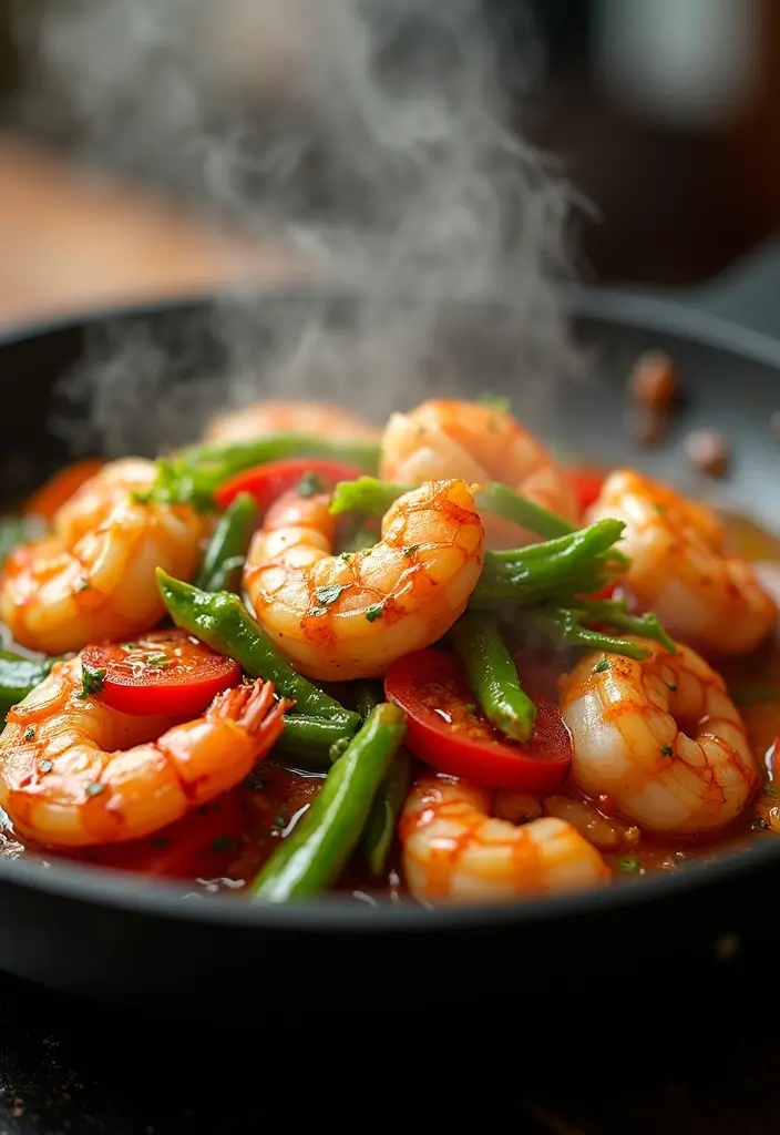 27 Easy Dinner Recipes Featuring Fresh Seafood 29 27 Easy Dinner Recipes Featuring Fresh Seafood - 5. Shrimp Stir-Fry