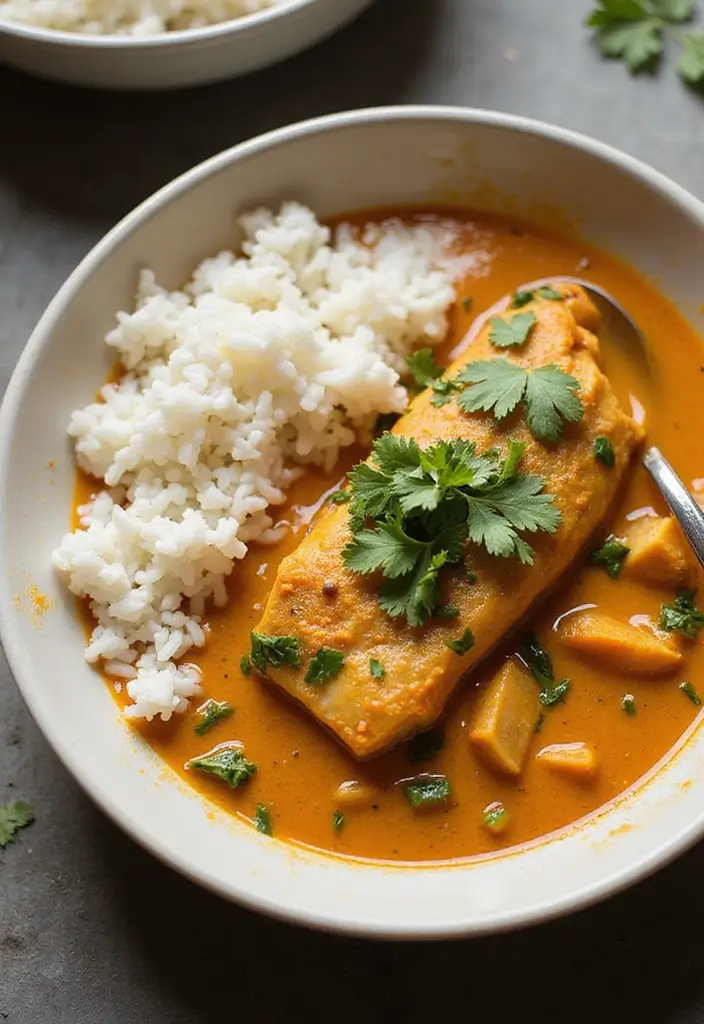 27 Easy Dinner Recipes Featuring Fresh Seafood 34 27 Easy Dinner Recipes Featuring Fresh Seafood - 6. Creamy Coconut Fish Stew