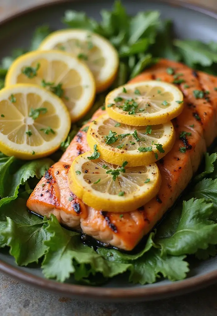 27 Gluten Free Seafood Recipes for a Healthy Lifestyle 1 27 Gluten Free Seafood Recipes for a Healthy Lifestyle - 1. Lemon Herb Grilled Salmon