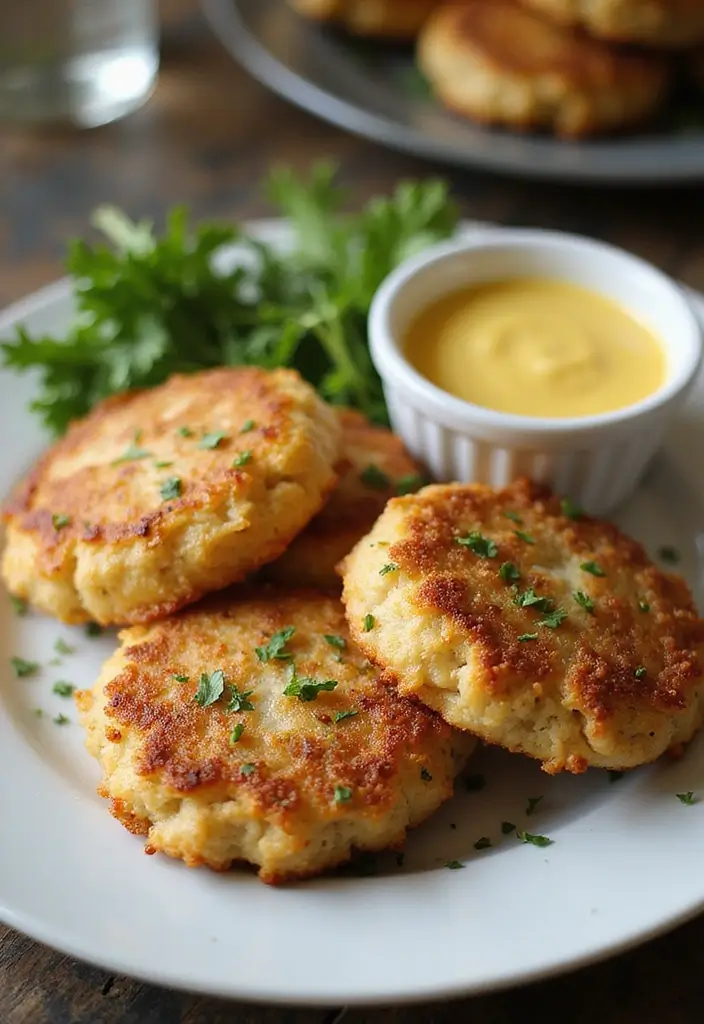27 Gluten Free Seafood Recipes for a Healthy Lifestyle 74 27 Gluten Free Seafood Recipes for a Healthy Lifestyle - 12. Crab Cakes with Remoulade Sauce