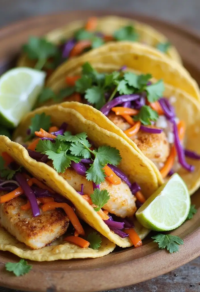 27 Gluten Free Seafood Recipes for a Healthy Lifestyle 81 27 Gluten Free Seafood Recipes for a Healthy Lifestyle - 13. Fish Tacos with Cabbage Slaw