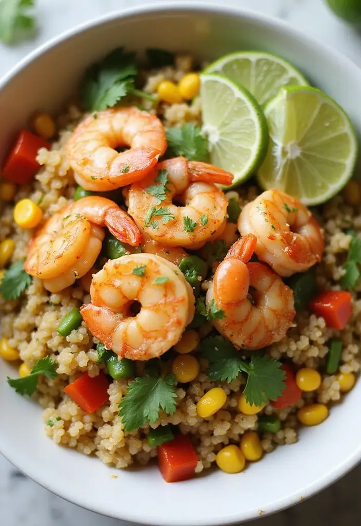 27 Gluten Free Seafood Recipes for a Healthy Lifestyle 91 27 Gluten Free Seafood Recipes for a Healthy Lifestyle - 15. Cilantro Lime Shrimp Bowl