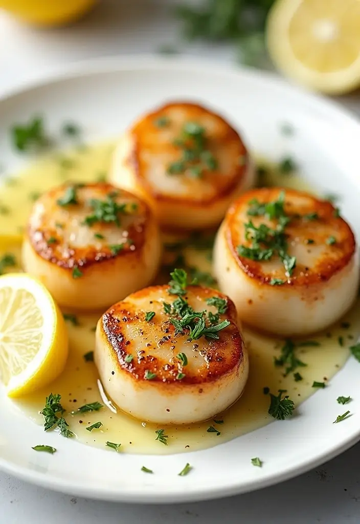 27 Gluten Free Seafood Recipes for a Healthy Lifestyle 108 27 Gluten Free Seafood Recipes for a Healthy Lifestyle - 18. Garlic Lemon Butter Scallops