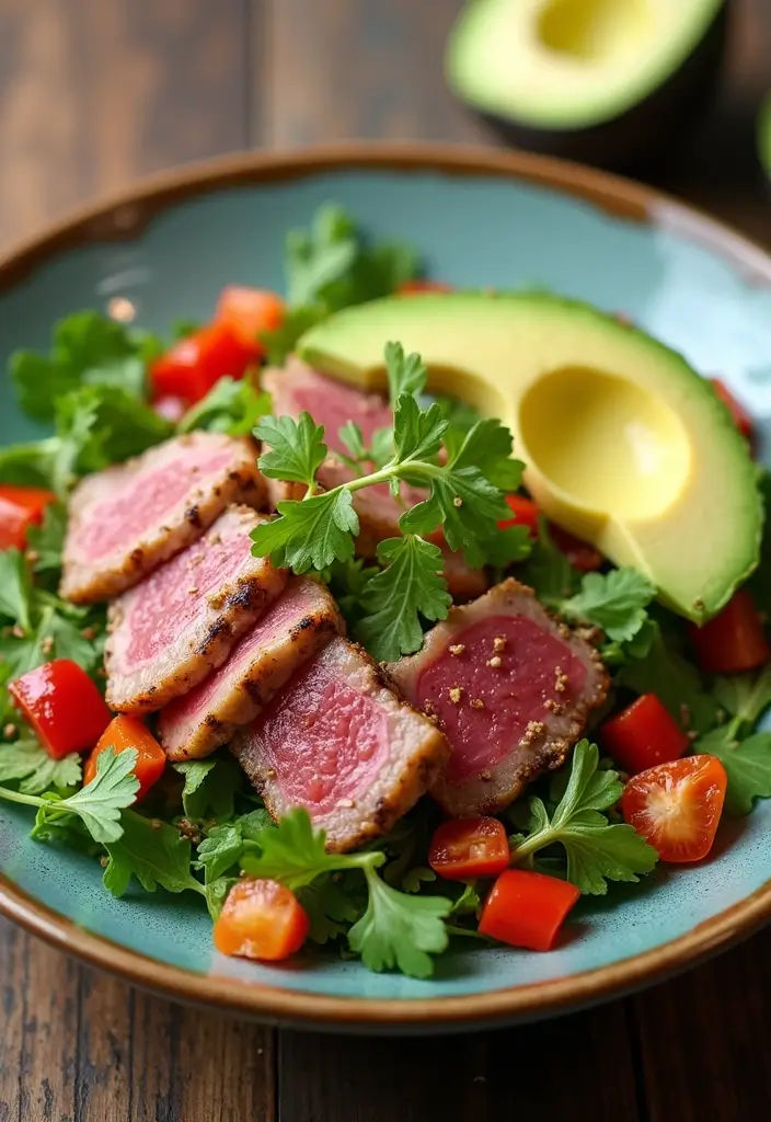 27 Gluten Free Seafood Recipes for a Healthy Lifestyle 120 27 Gluten Free Seafood Recipes for a Healthy Lifestyle - 20. Seared Ahi Tuna Salad